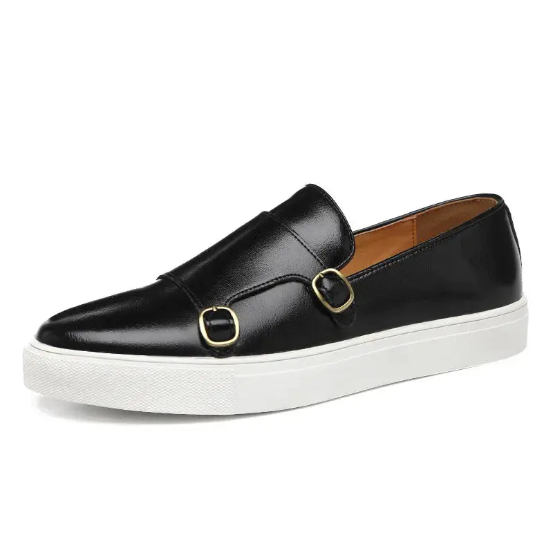 Giovanni Bellini Leather Loafers Linen London