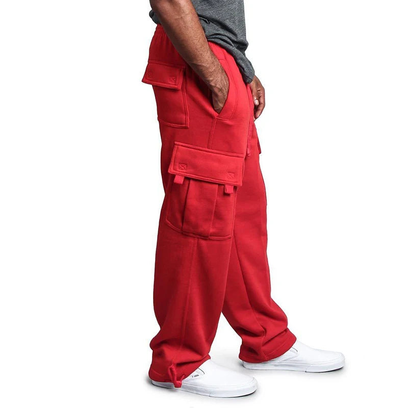 Mens Multi Pocket Sweatpants