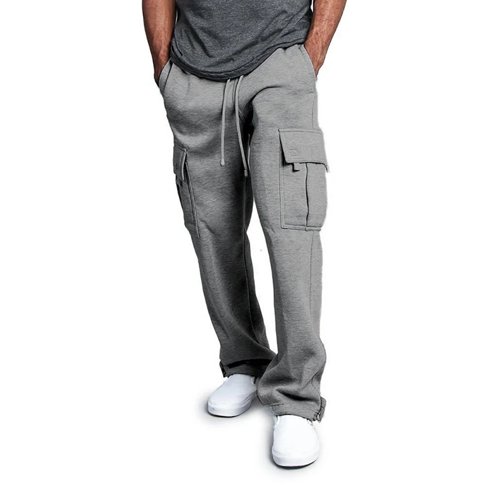 Mens Multi Pocket Sweatpants