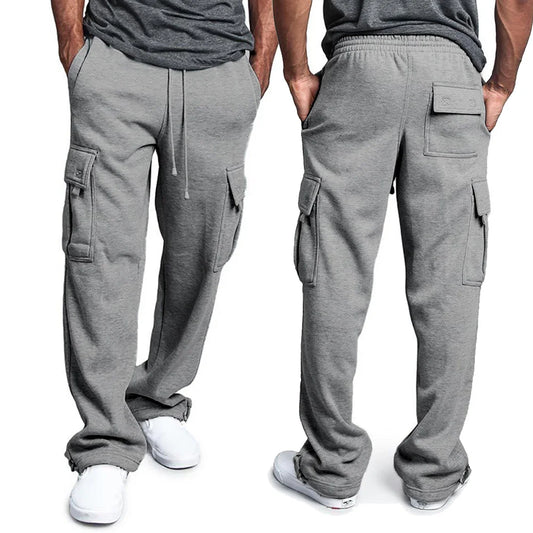 Mens Multi Pocket Sweatpants