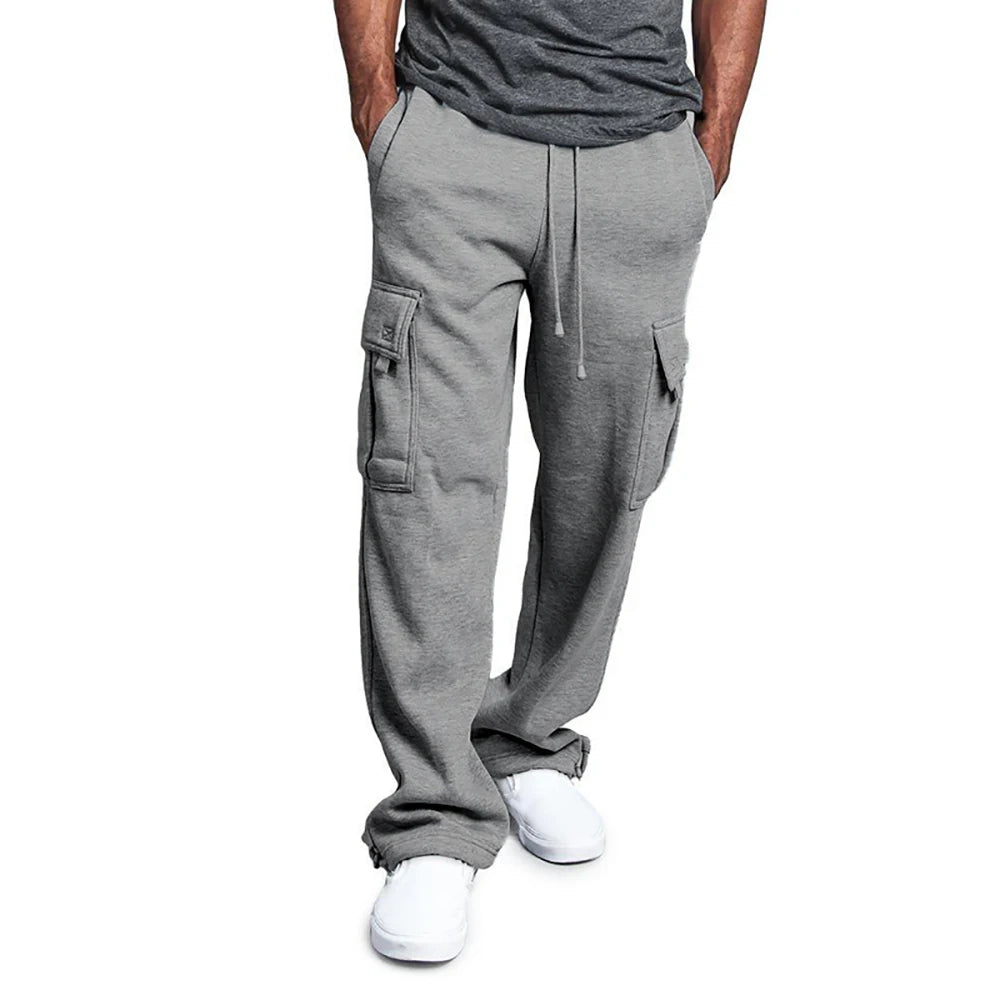 Mens Multi Pocket Sweatpants