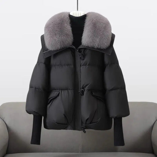 Valentina Puffer Jacket Linen London