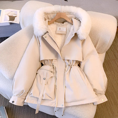 Olivia Elegant Winter Coat Linen London