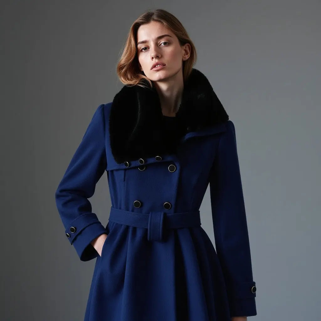 Carolina | Elegant Coat Linen London