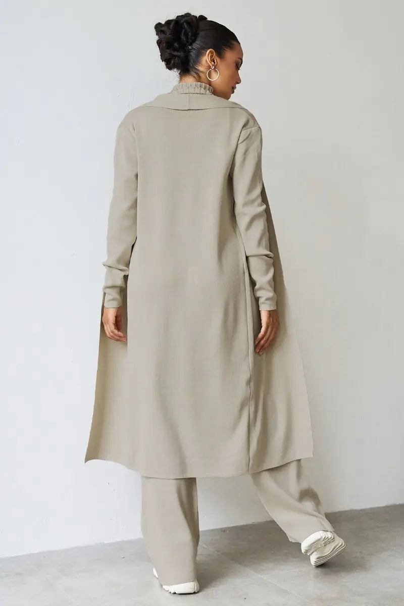 Three Piece - Winter Knit Linen London